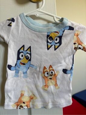 Blue & Orange Kids Cartoon T-Shirt - Unbranded